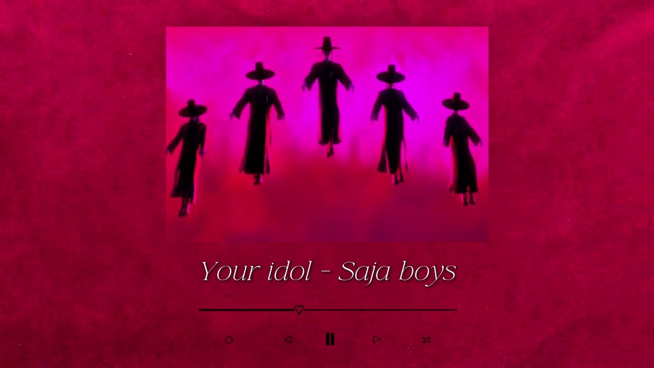 Your idol - Saja boys (Slowed + reverb)