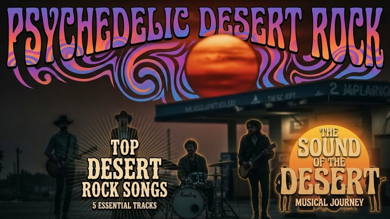 Best Psychedelic Desert Rock Song ~ Stoner Rock Songs & Desert Western Rock Songs - Trippy
