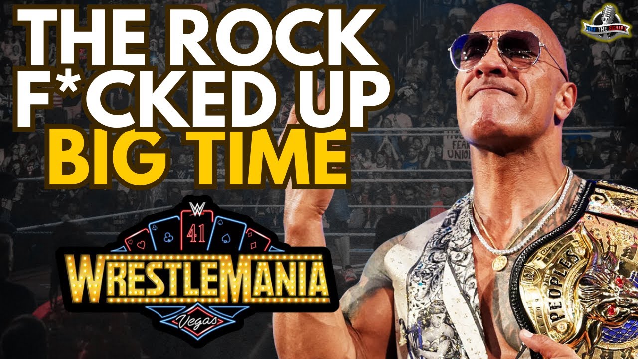 The Rock Single Handedly Ruined WrestleMania 41 & John Cena's Heel Run