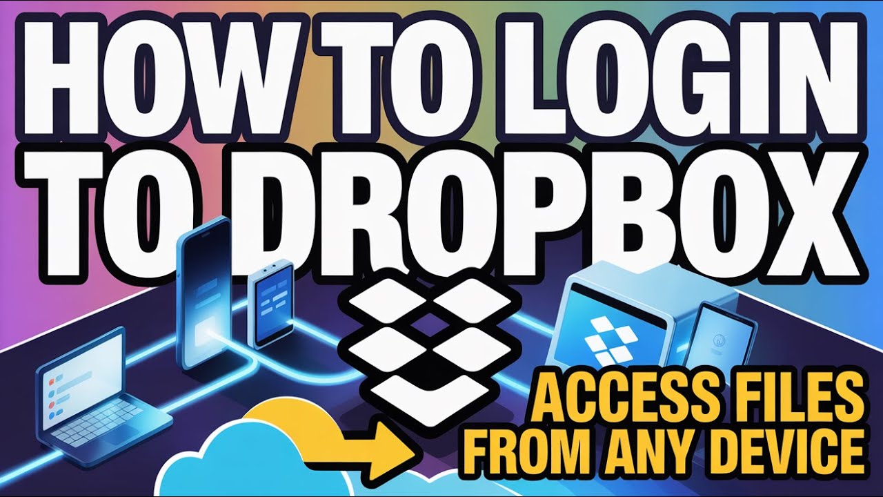 How to Login to Dropbox – Access Files from Any Device