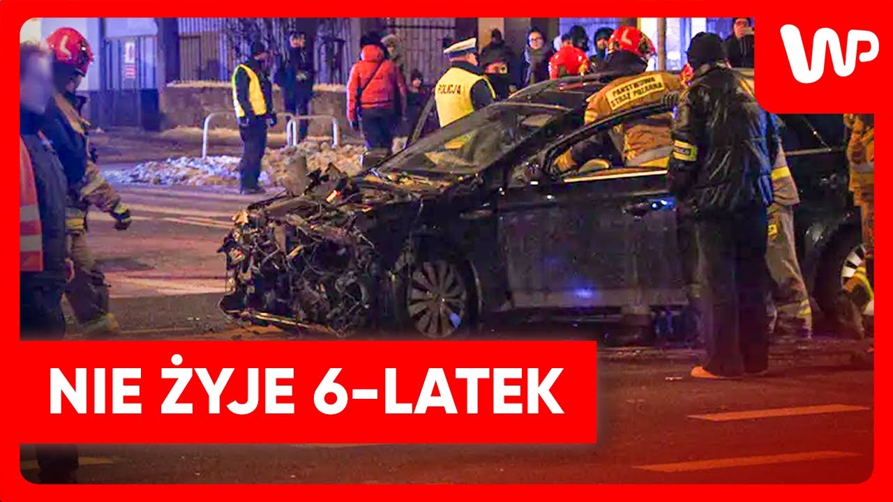 Tragiczny wypadek w Warszawie. Nie żyje 6-latek