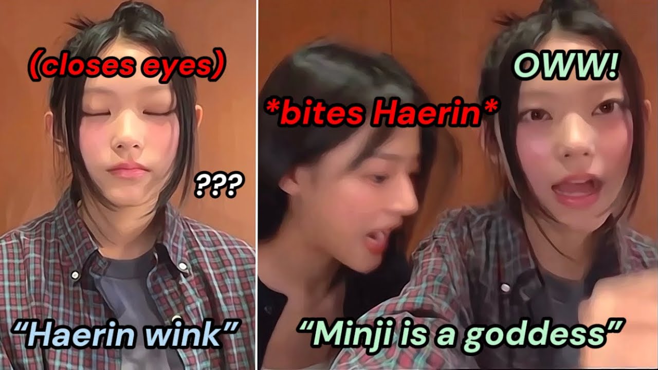 Minji and Haerin’s LIVE was a MESS | NewTea
