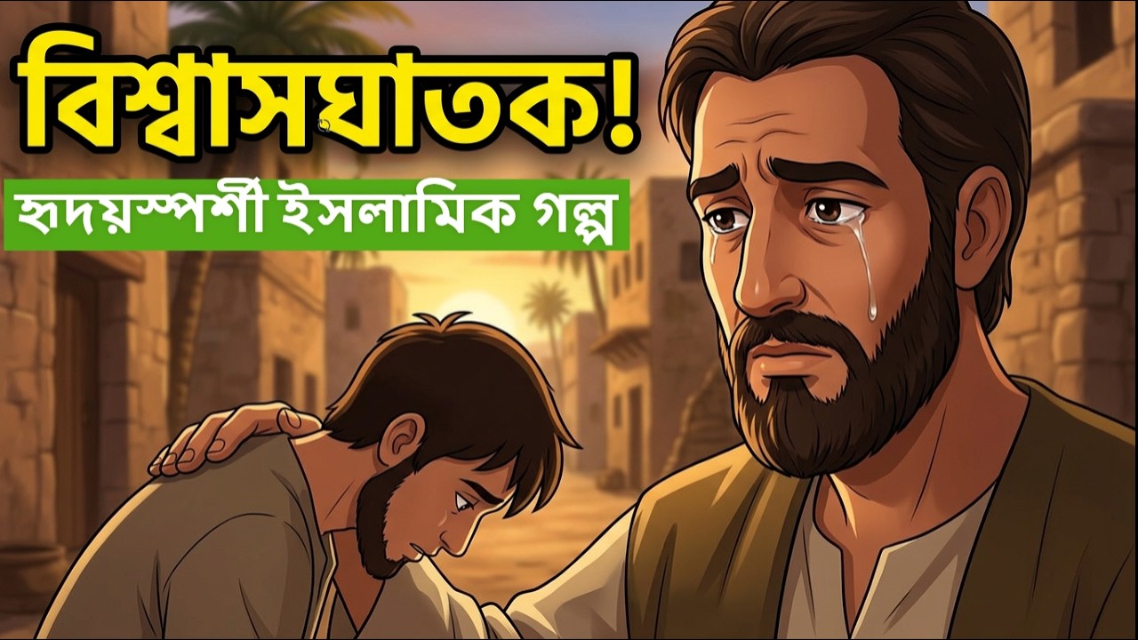 বিশ্বাসঘাতকতার পরেও তিনি ক্ষমা করলেন 😢হৃদয়স্পর্শী ইসলামিক গল্প II Moral story bangla#islamicvideo