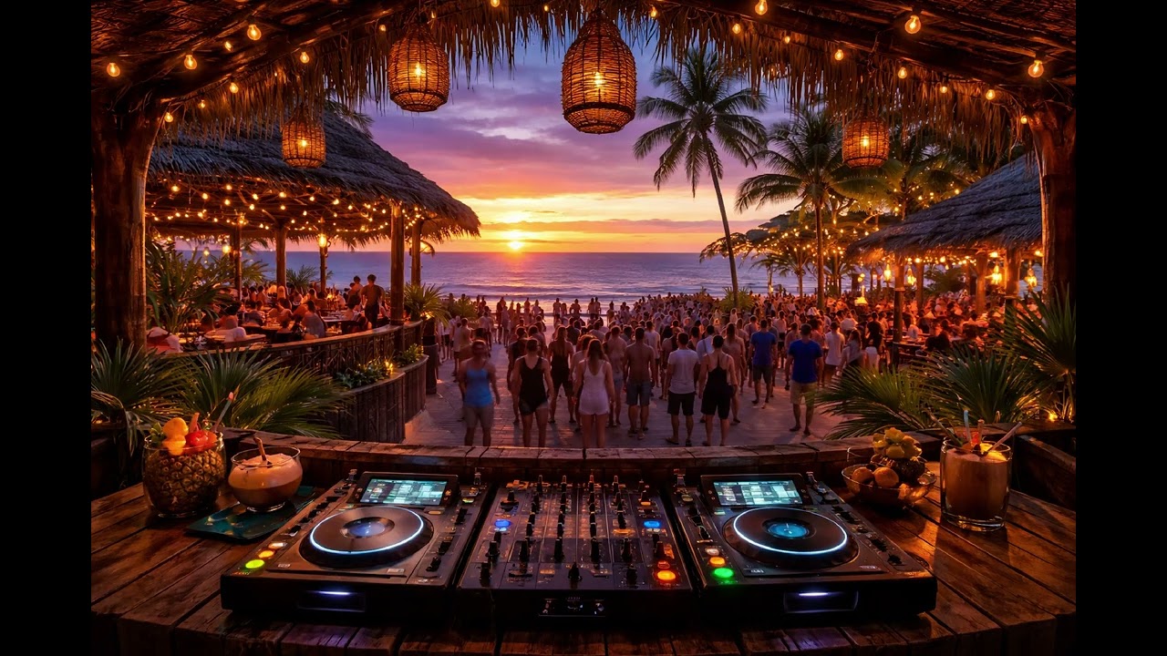 Beach club  progressive house set !   (afrodeep, progressive , melodic to tech house)sunset opening
