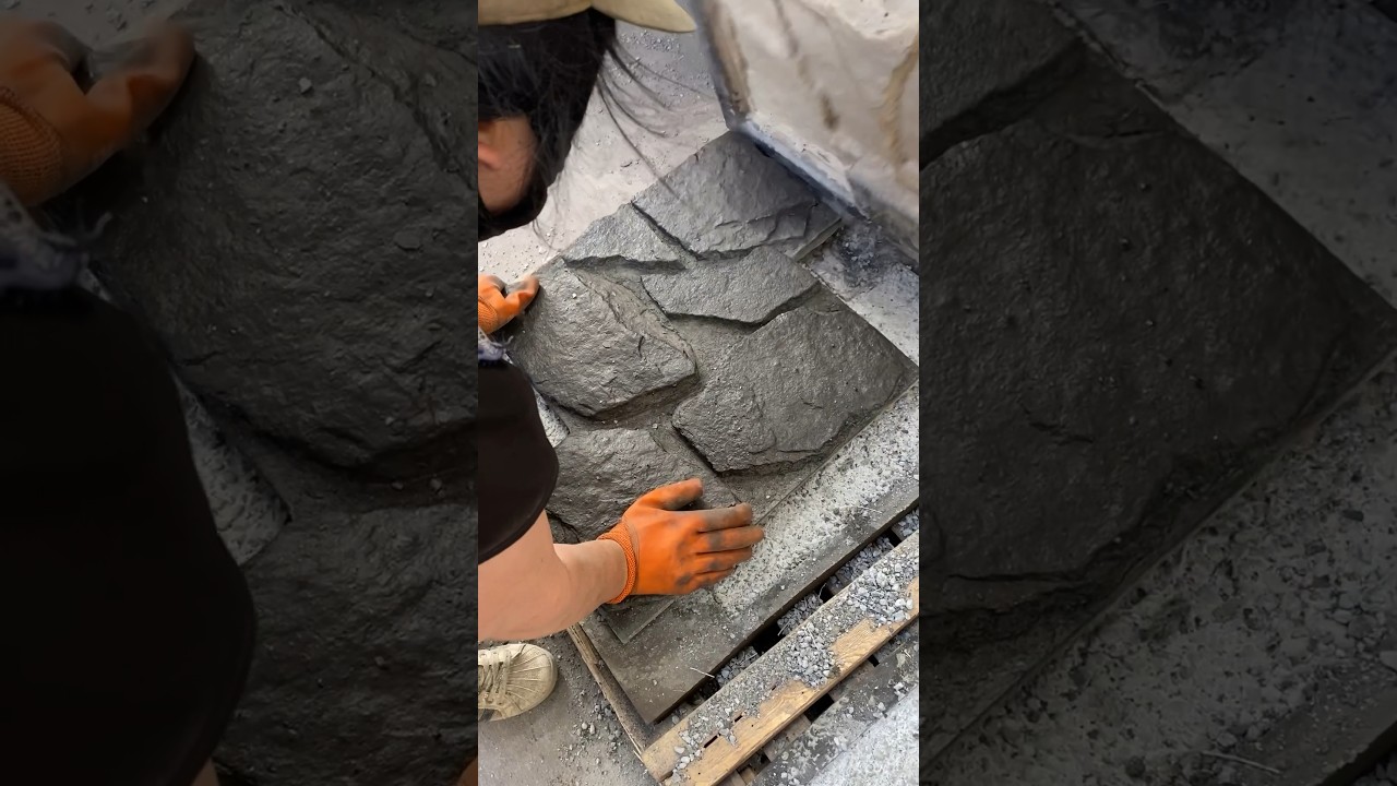 Villa exterior wall material 