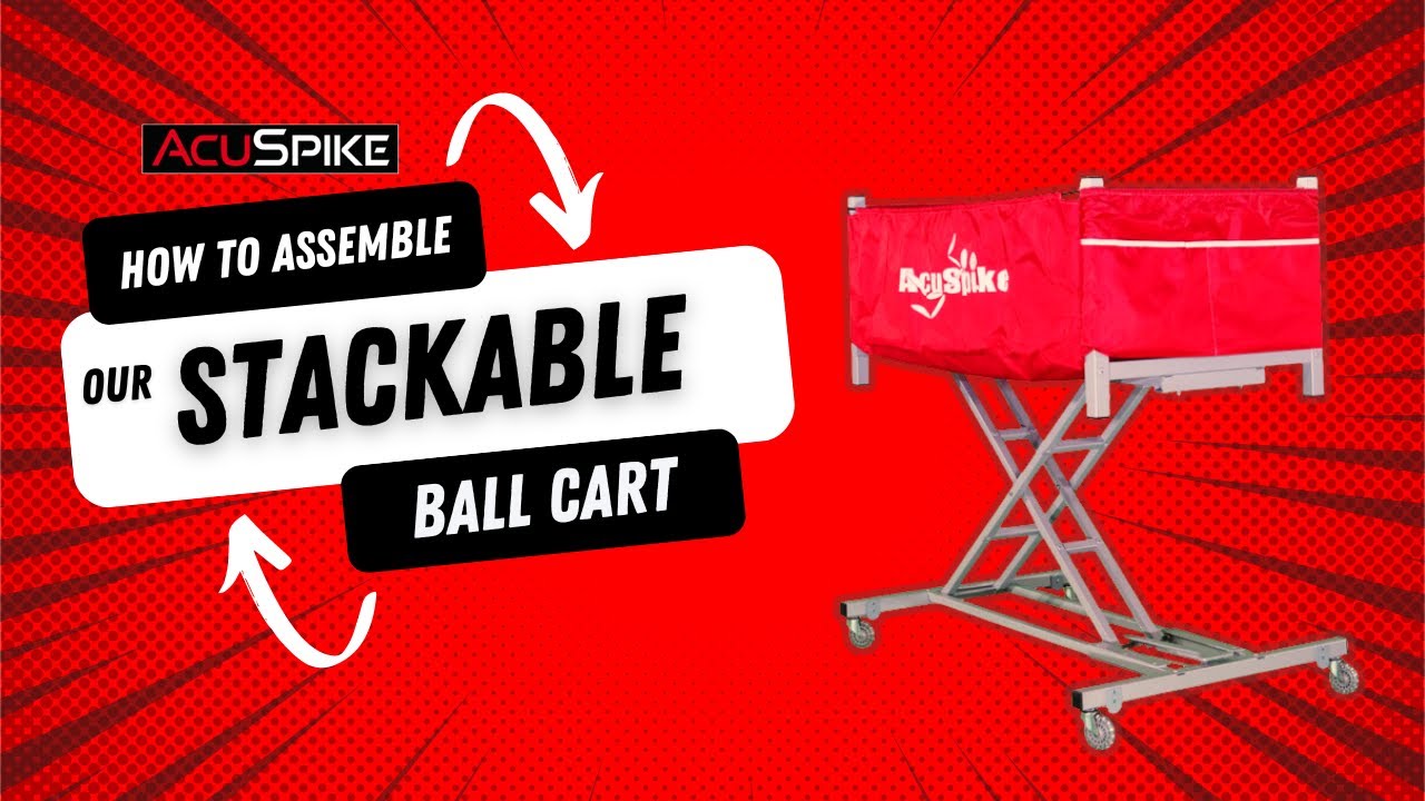 How To Assemble Our Stackable Ball Cart