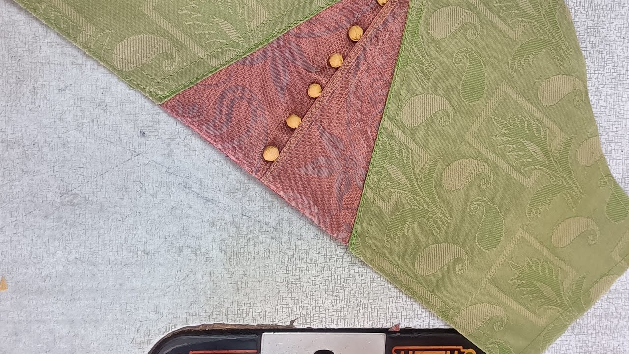simple and Easy sleeve design cutting and stitching for blouse
