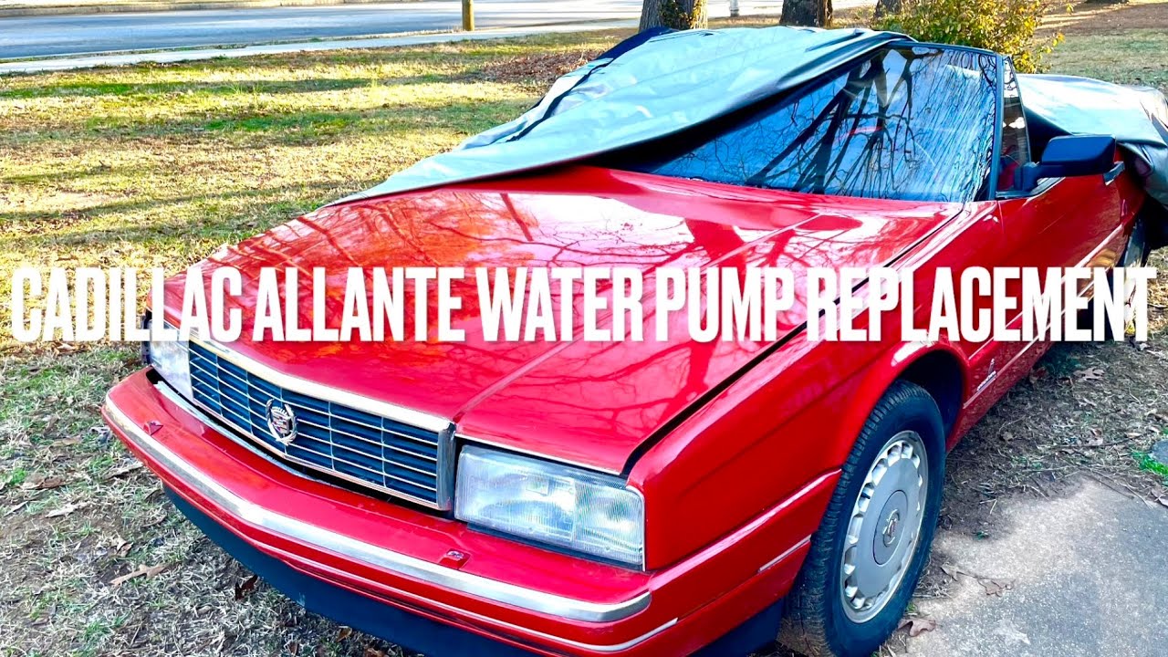 1989 Cadillac Allante Water Pump Replacement Part 13