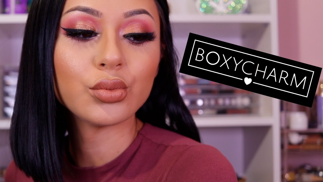 GLAM WITH THIS MONTH'S BOXY CHARM