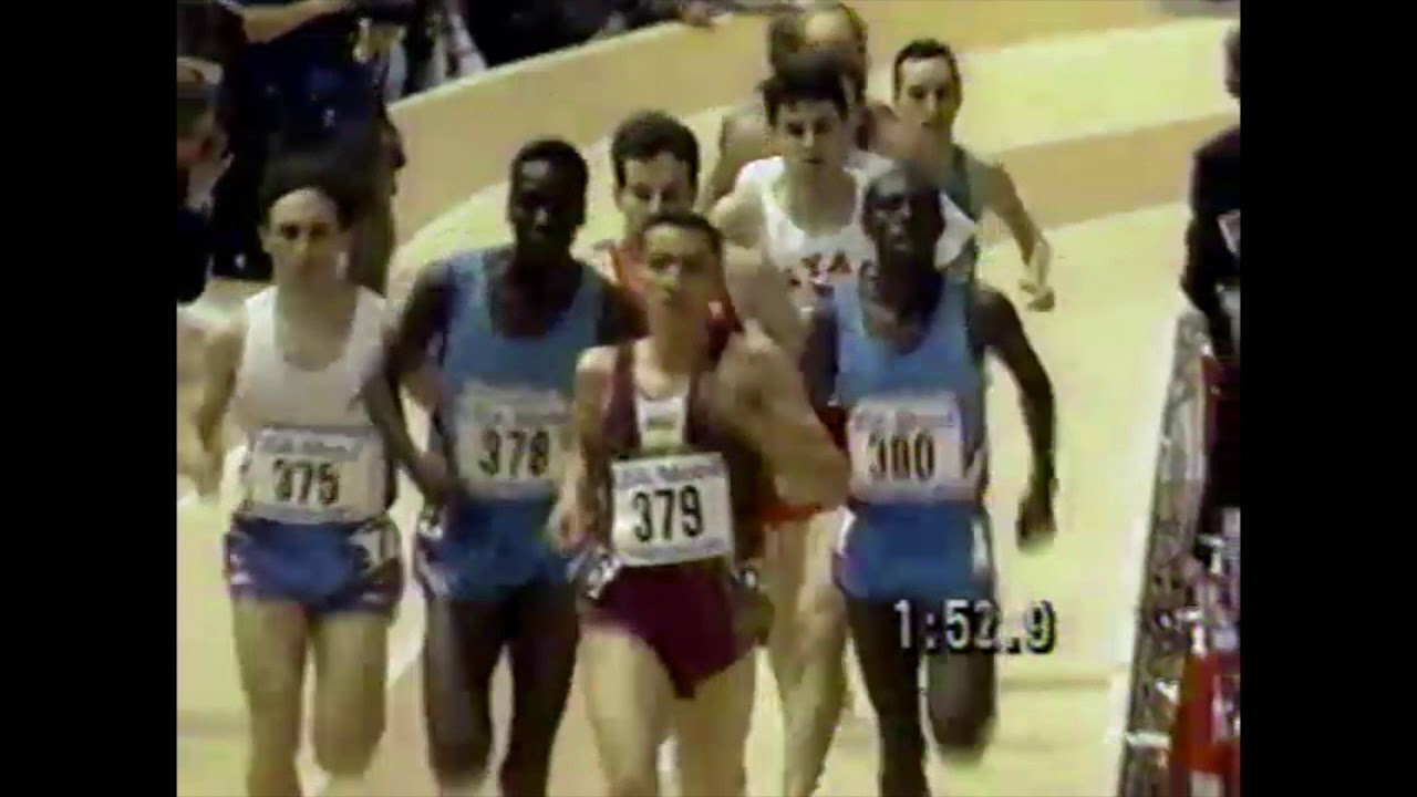 Men's Mile - 1992 TAC Indoor Championships