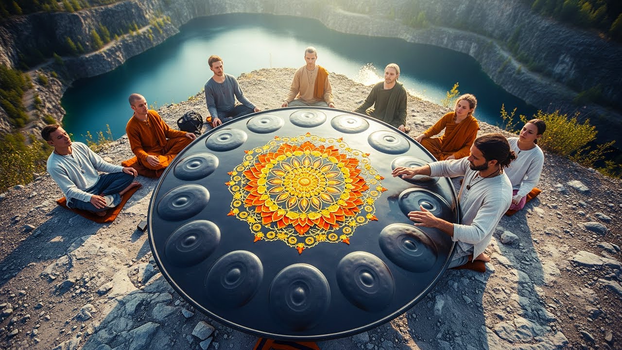 999 Hz Healing Handpan Journey | Eliminates Stress and Clear Mind | Healing Vibration & Inner Peace