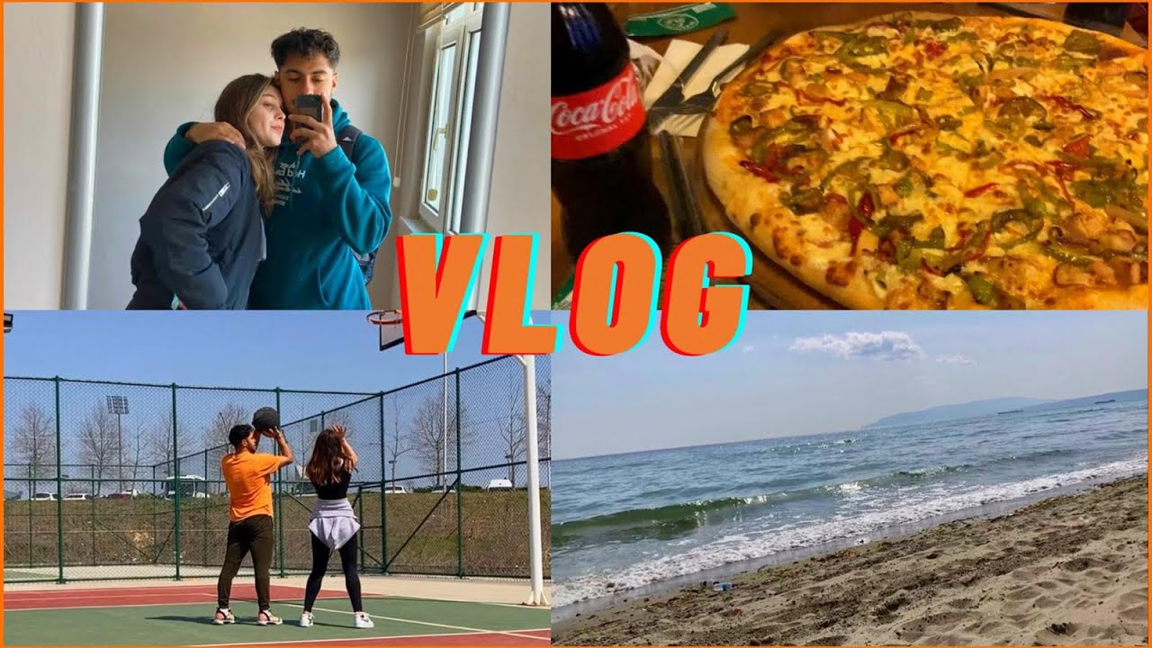 KIZ ARKADAŞIMA BASKETBOL OYNAMAYI ÖĞRETTİM ! Full day VLOG