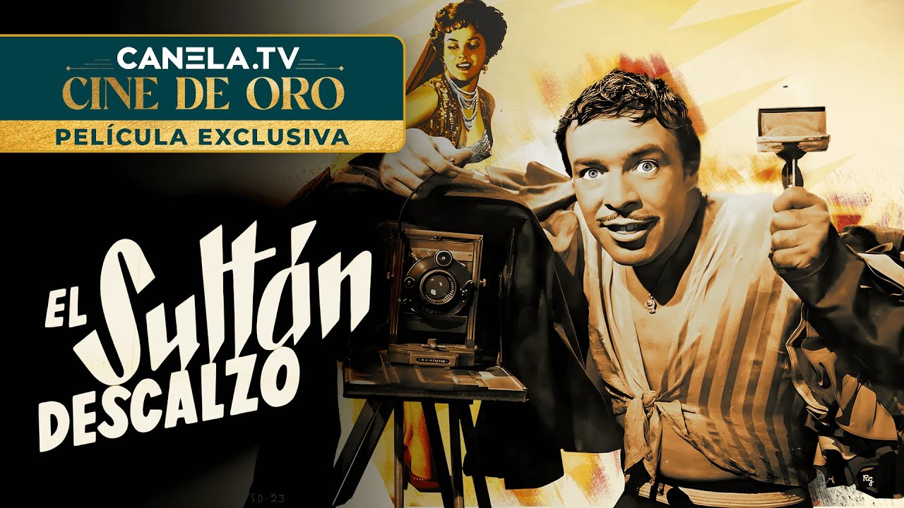 EL SULTÁN DESCALZO (1956) | Película completa con Tin Tan y Yolanda Varela | Canela.TV