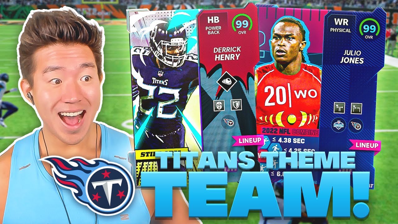 Tennessee Titans Theme Team! They are TOO STRONG! Madden 22