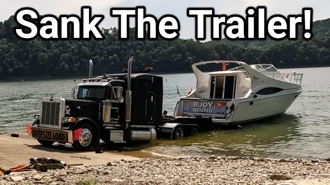I Sank Tim Gentry's Boat Trailer Making A Yacht Delivery