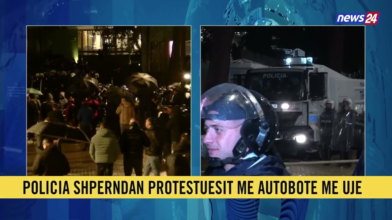 “Dorëzoni kapelet, kaloni në anën e qytetarëve”, protestuesit e opozitës thirrje policëve