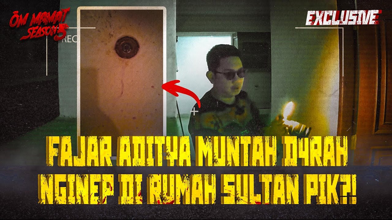 VIRAL DI TIKTOK! PESAN UNTUK RJL 5? FAJAR ADITYA NGINEP DI RUMAH SULTAN PIK #OMMAMAT