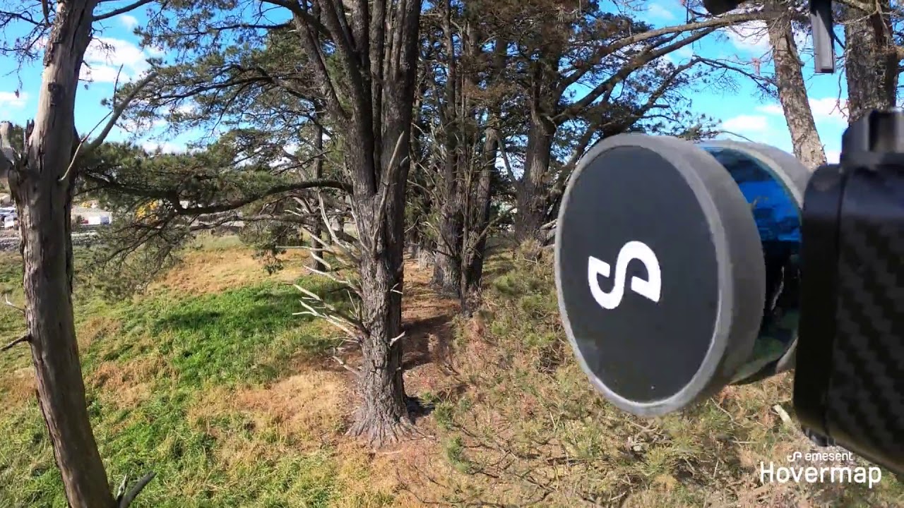 Hovermap autonomous flight through trees
