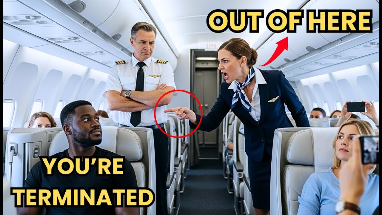 Black CEO Denied First Class Seat – 30 Minutes Later, He Fires the Flight Crew