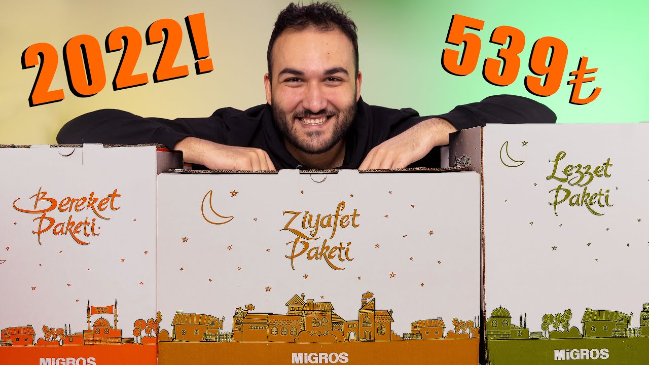 RAMAZAN PAKETLERİNİ İNCELEDİM! 2022