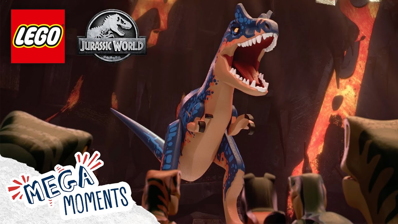 Who Challenged The Alpha!? 😱 | LEGO Jurassic World: Legend of Isla Nublar | Mega Moments