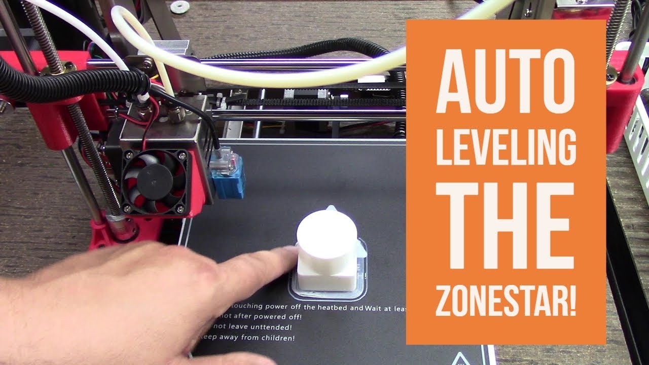Zonestar P802QR2 - Setting Up Auto Leveling!