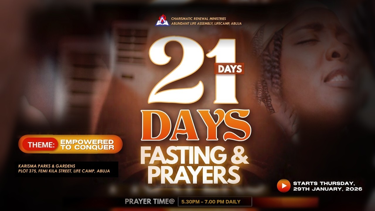 DAY 19 | 21 DAYS FASTING AND PRAYERS | 16th February, 2026