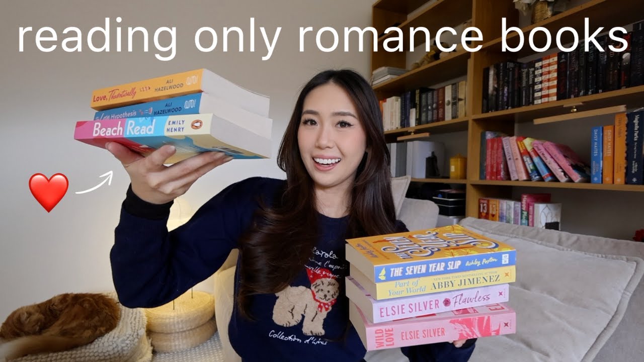 Reading only ROMANCE books for a week ❤️📖