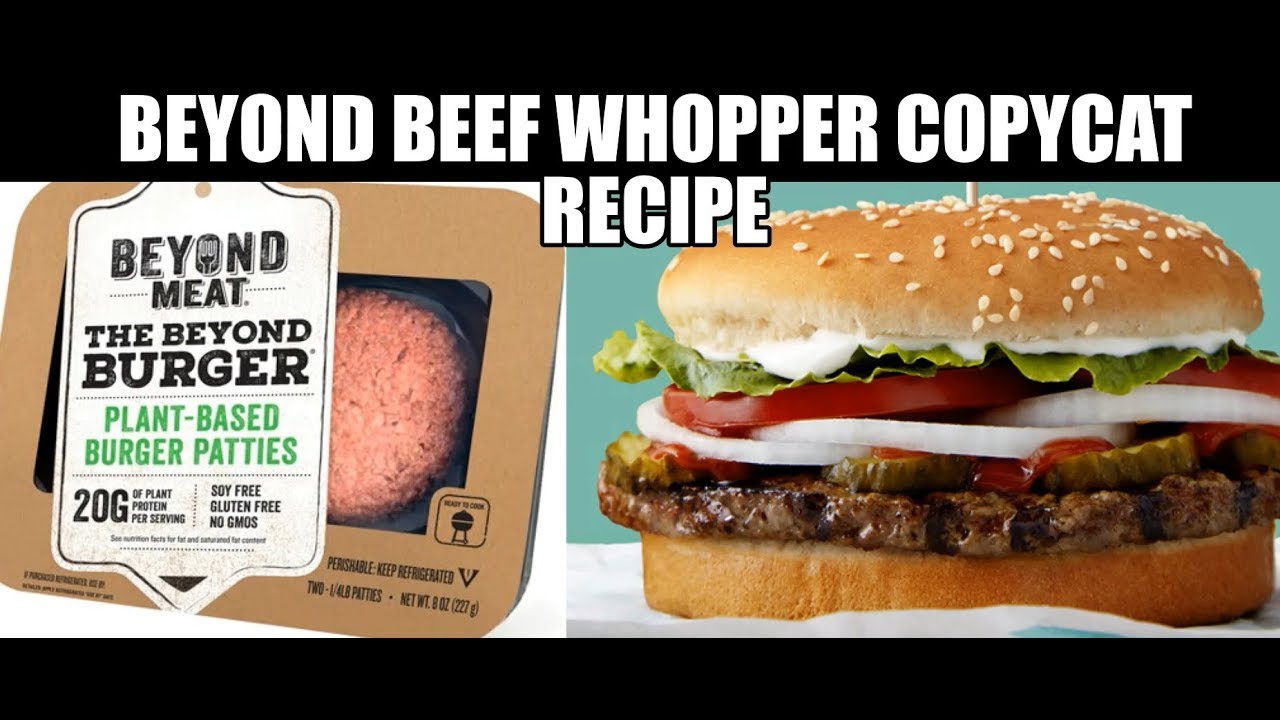 How to Make a Whopper Copycat with Beyond Beef - Beyond Burger  | Burger Zone | Dansoy Cook