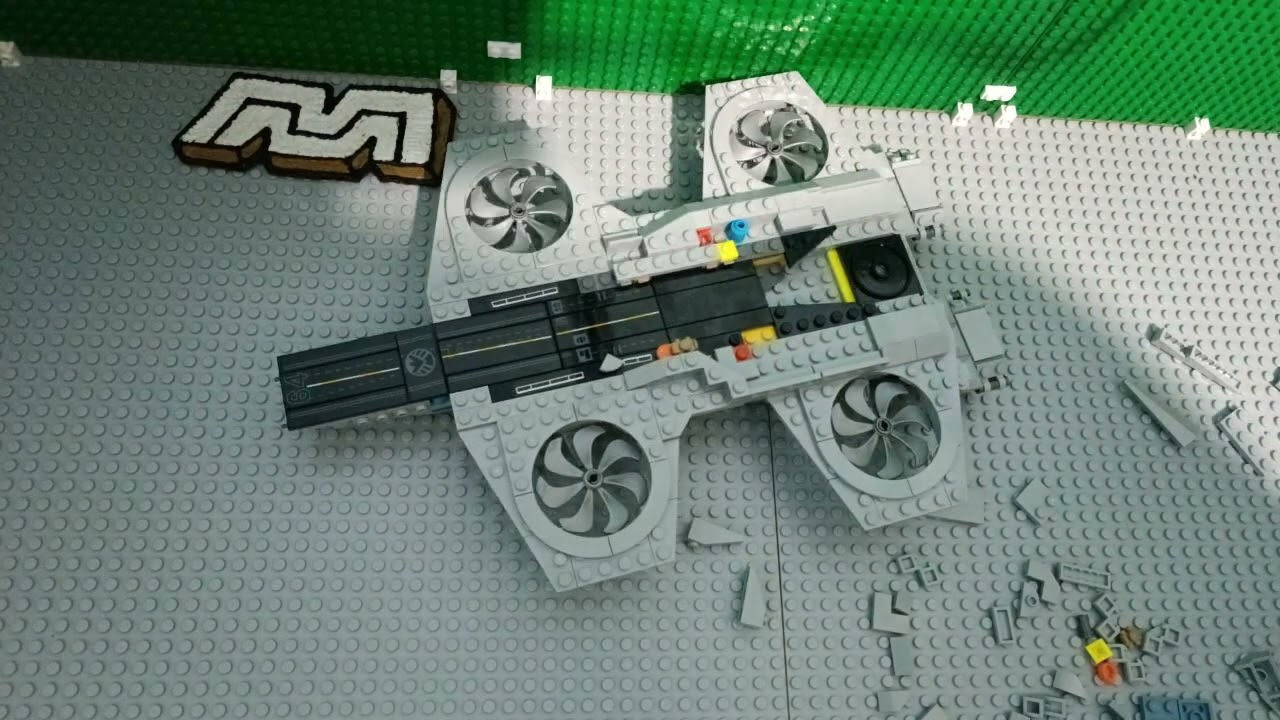 LEGO AVENGERS HELİKOPTAŞIR 76295 YAPIMI