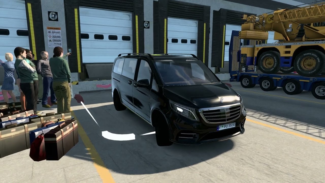 [ETS 2] Mercedes Benz Vito_Passajeross Delivery