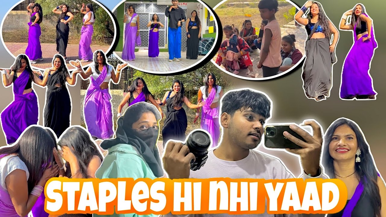 Aaj ke shoot me itne jyada take ￼huve hai 😫 thakk Gaya mai to 😲#vlogger #dance 