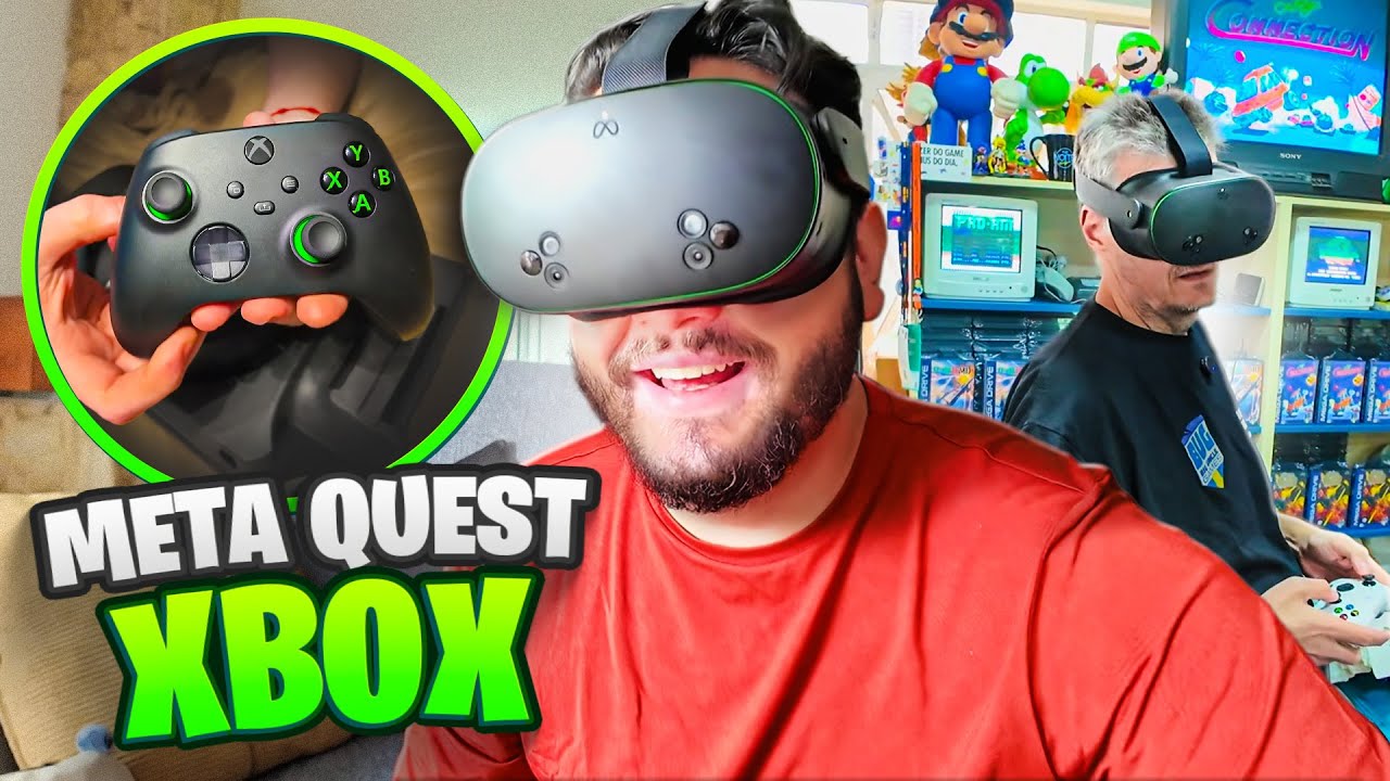 FIZ O TIOZÃO JOGAR NO VR E QUASE DEU RUIM 🤣 META QUEST 3S XBOX EDITION