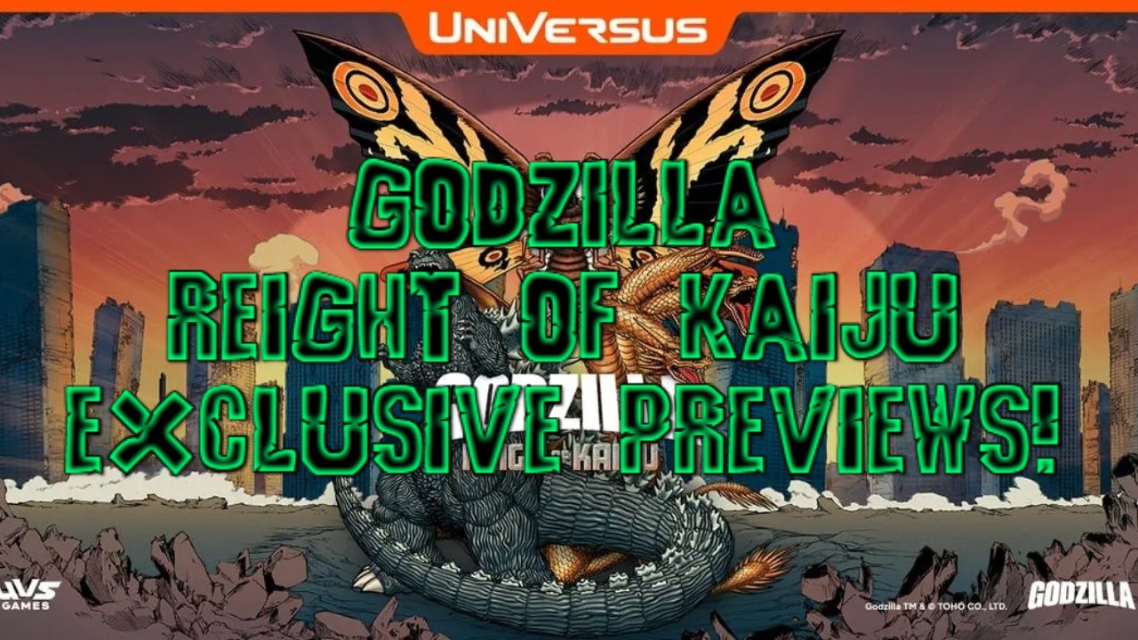 Exclusive Godzilla Reign of Kaiju Previews!