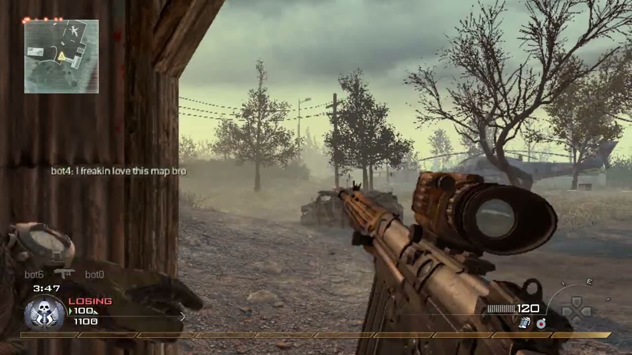 Classic MW2 bots PS3 #11