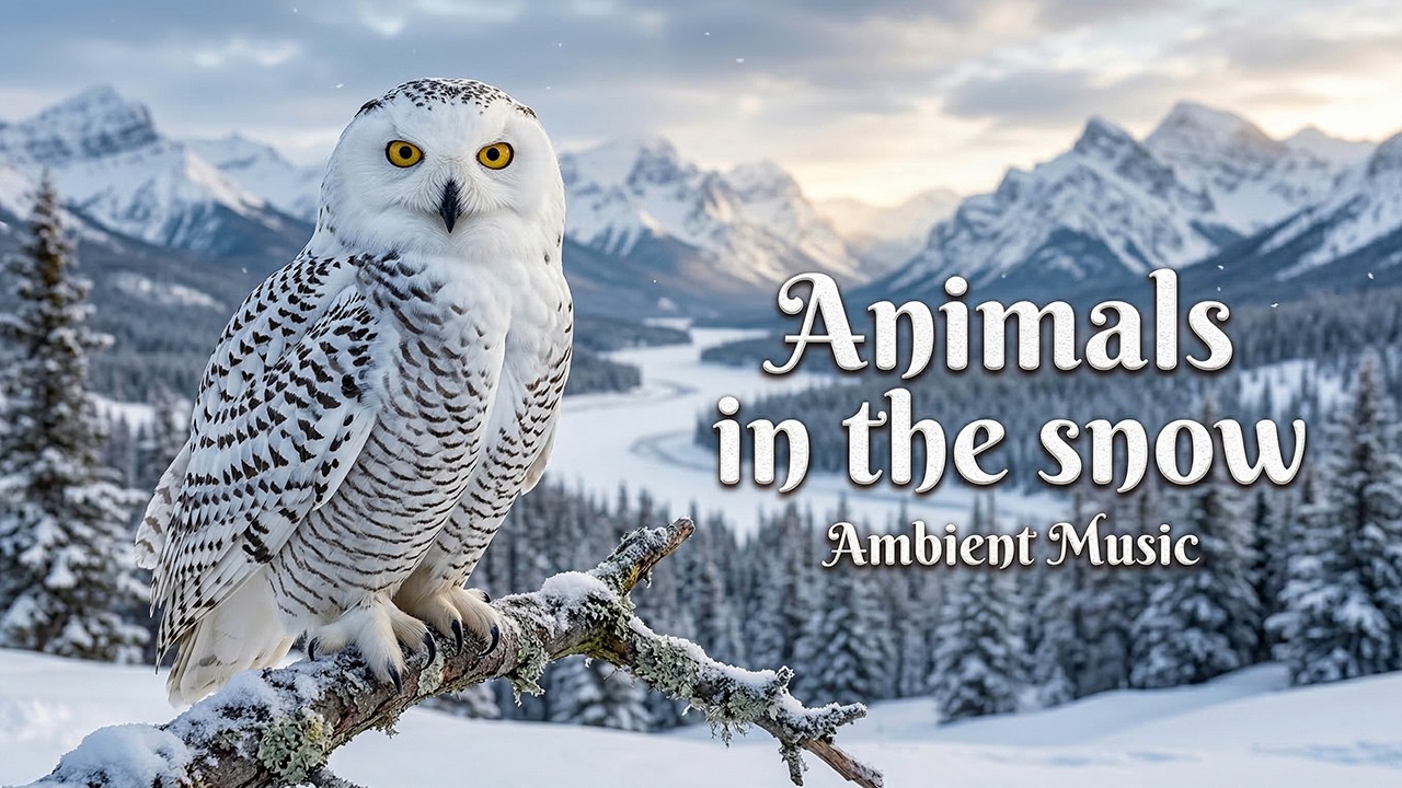 Wonderful Animals in the Snow | Relaxing Winter Ambiant Music | 2026