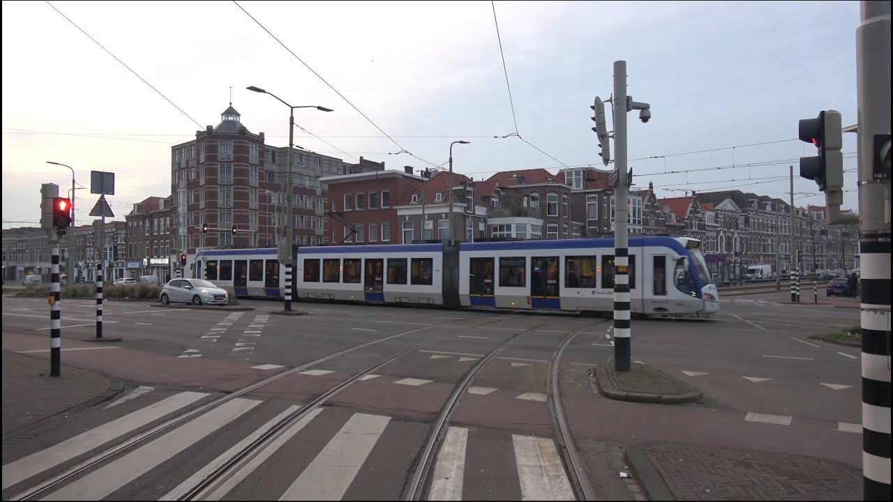 Tram 12 | Duindorp - Station Den Haag Hollands Spoor v.v. | HTM BN GTL8 3110 | 2025