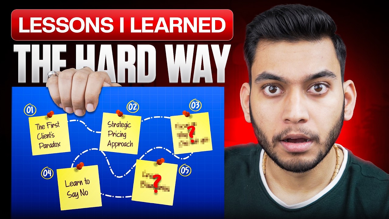 The Hardest Freelancing Lessons I Learned in 5 Years (Cost Me Lakhs) | Piyush Shukla