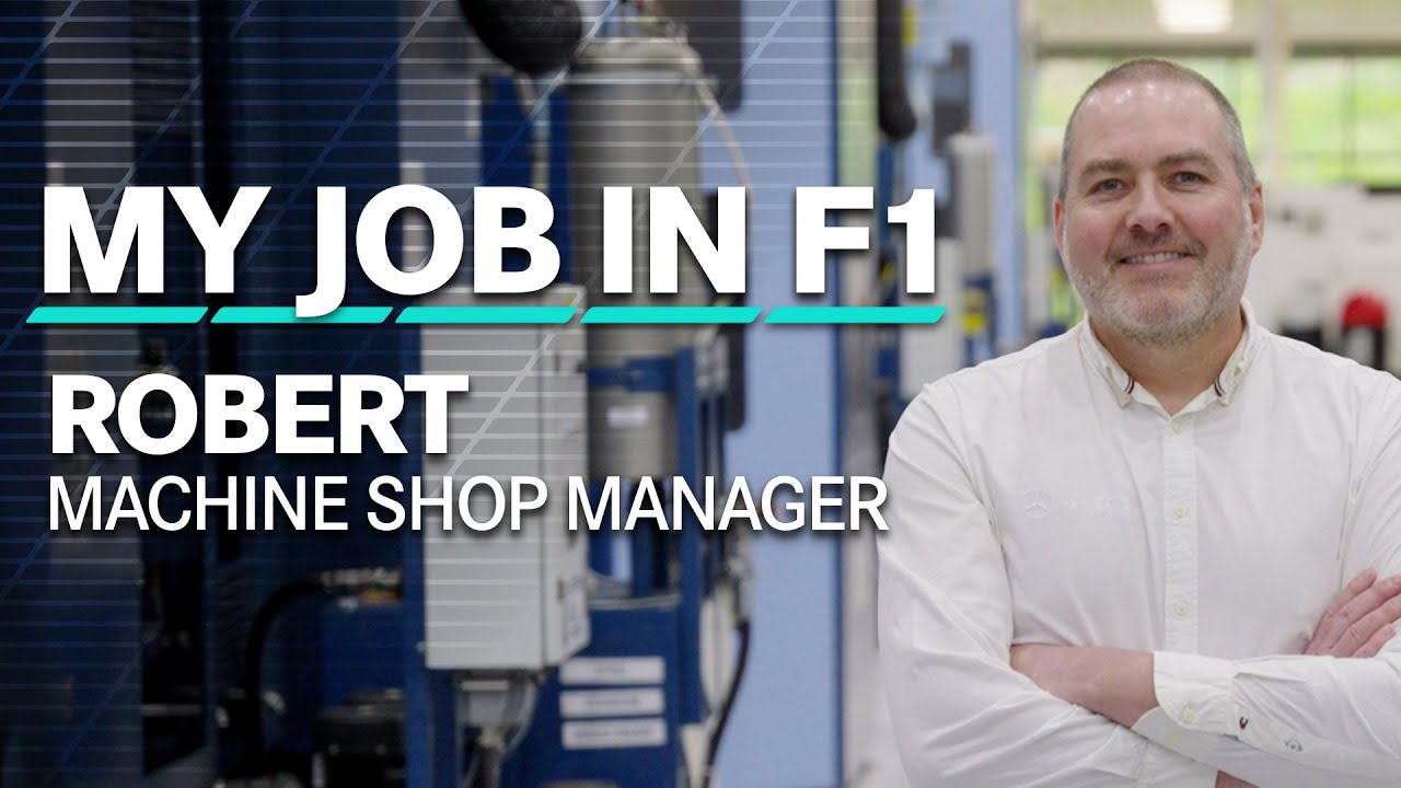My Job in F1: Rob | Machine Shop Manager