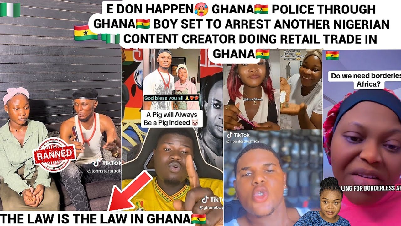 ГАНА🇬🇭 ПОЛИЦИЯ ГОТОВИТСЯ АРЕСТОВАТЬ ЕЩЕ ОДНОГО НИГЕРИЙСКОГО🇳🇬 СОЗДАТЕЛЯ КОНТЕНТА, ЗАНИМАЮЩЕГОСЯ Р...