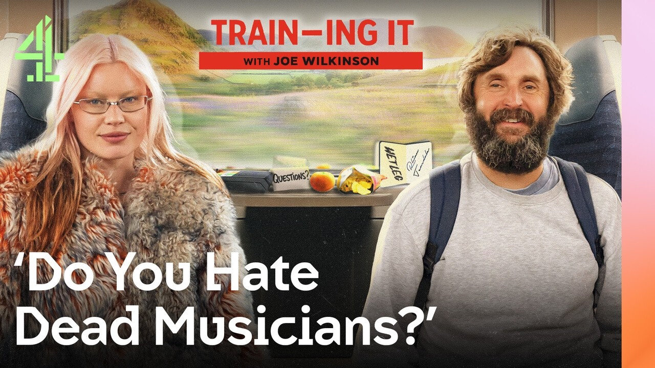 Joe Wilkinson&rsquo;s HIGH SPEED Interview with Wet Leg&rsquo;s Rhian Teasdale | Train-ing It | Channel 4