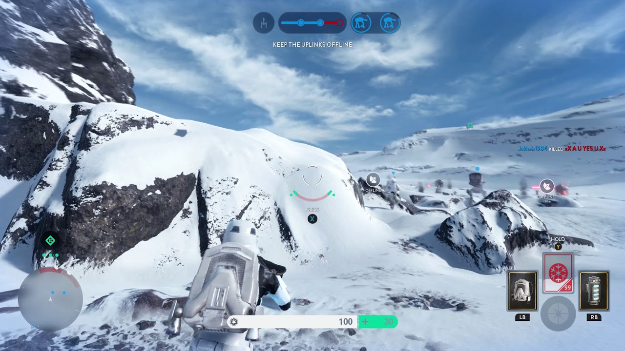 Star Wars Battlefront 1: 83 DLT-19X sniper killstreak (Southy POV)