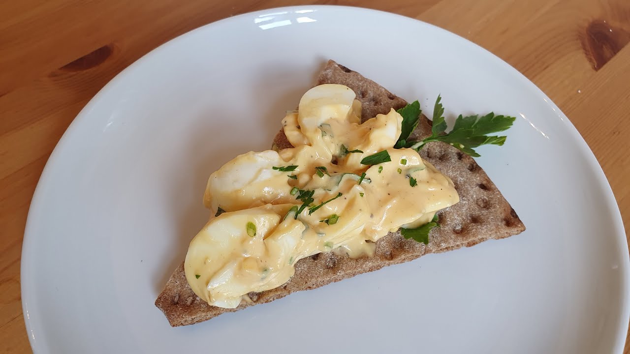 Eiersalat selbstgenacht ,frisch und lecker