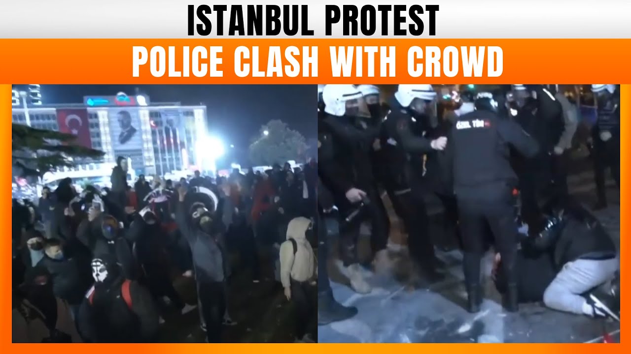LIVE: Istanbul Protest: Turkish Police Storm Crowd as Mayor Imamoglu Appears in Court | News9