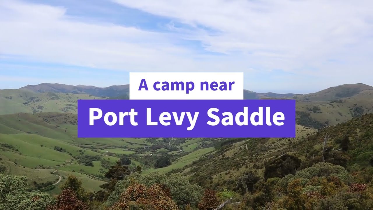 Camping near Port Levy Saddle