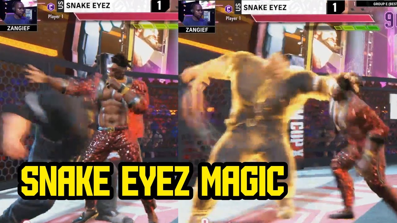 SNAKE EYEZ MAGIC at Capcom Cup X