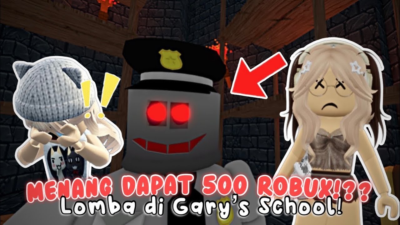 YG BERHASIL KABUR DARI GURU SER4M DAPAT 500 ROBUX?!? 👨‍🏫😵 Scary Obby !👻 | Roblox Indonesia🇮🇩 |
