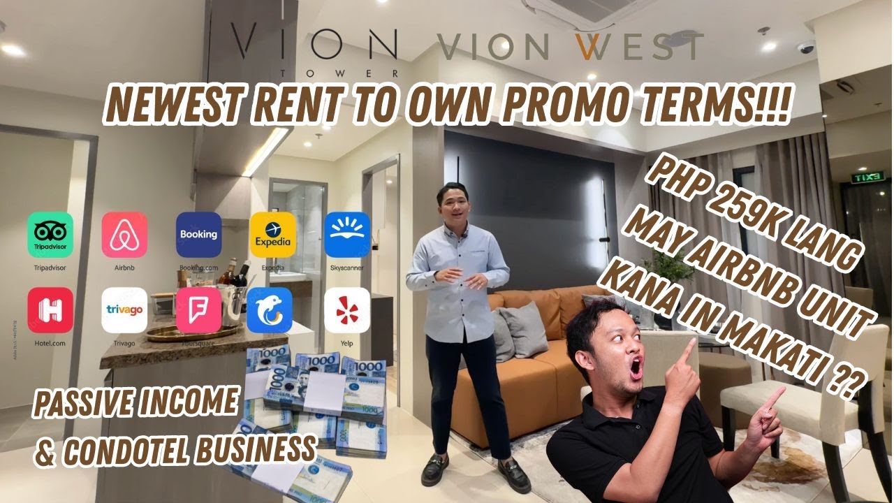 VION TOWER AND VION WEST MAKATI - LOWEST RENT TO OWN TERMS EVER! INQUIRE NOW +63977 430 0276