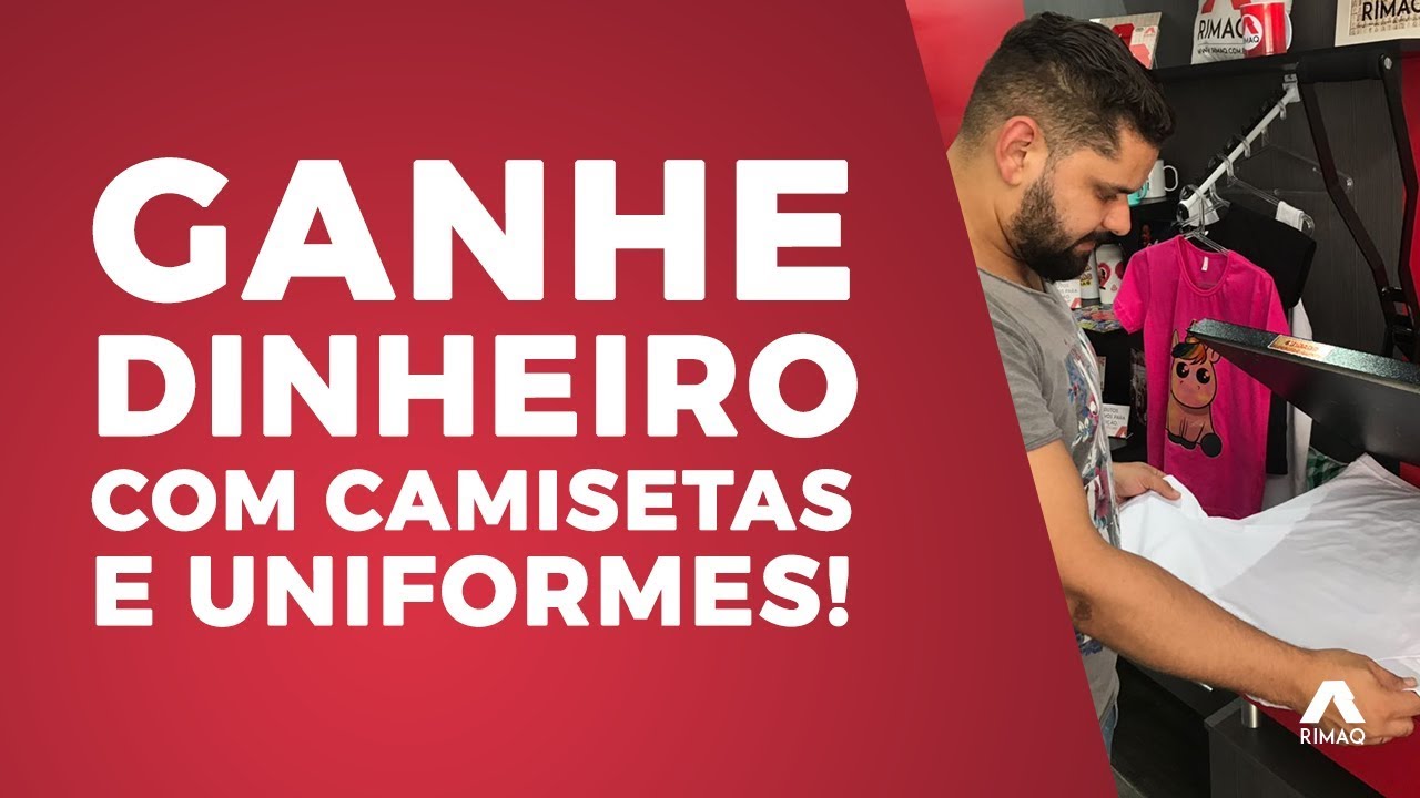 Como estampar Camiseta de Algodão e Tactel Para Uniformes | Stampcor Plus | Rimaq Live