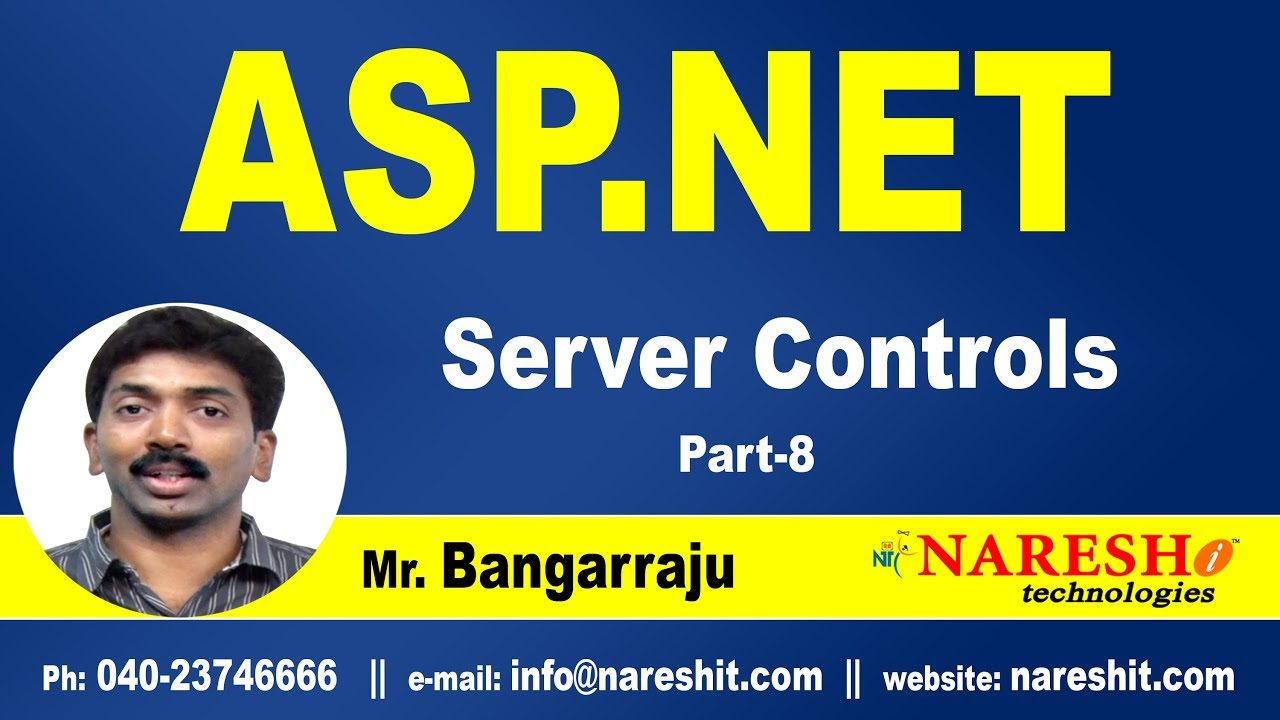 ASP NET Server Controls Server Transfer Vs Response Redirect Part-8 | ASP.NET Tutorials | BangarRaju